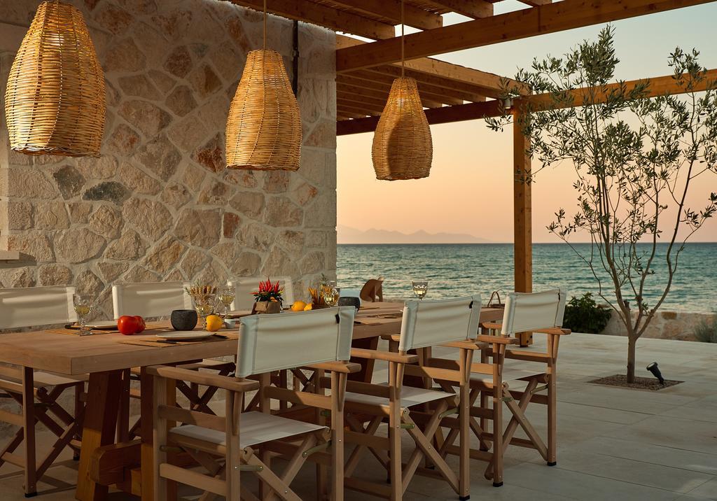 Niova Villa - Seafront, Private Pool And Ionian Sea Views, By Zantewize Alykes  Exterior foto