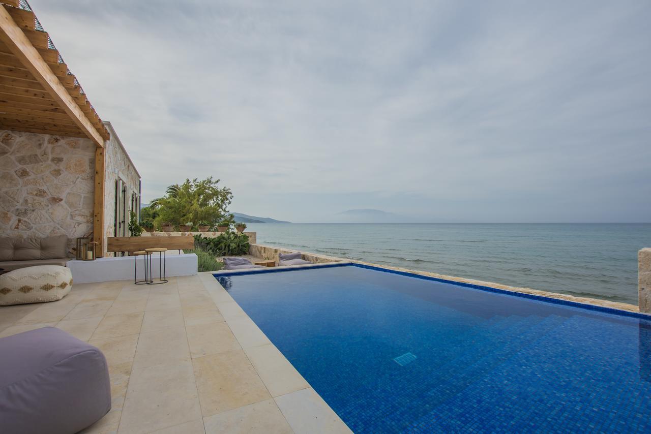 Niova Villa - Seafront, Private Pool And Ionian Sea Views, By Zantewize Alykes  Exterior foto